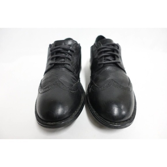 BORN Bainbridge Black 13 M Men Wingtip Leather Dress Shoes main image 6